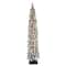 5ft. Pre-Lit Flocked Alpine Artificial Christmas Tree, Clear Lights
